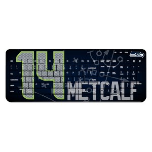 NFL Seattle Seahawks Players Game Tactic Wireless USB Keyboard - 1 of 4
