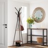 VASAGLE Coat Rack Freestanding, Coat Hanger Stand, Hall Tree with 2 Shelves, for Clothes, Hat, Bag, Industrial Style - 2 of 4