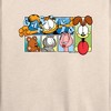 Women's - Garfield - Characters Lightweight French Terry Wide Neck Long Sleeve Graphic Shirt - 2 of 4