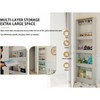 PAGED Ladder Bookshelf Wooden Storage Display Stand Shelf with Open-Back Design for Home Office, Study - 3 of 4