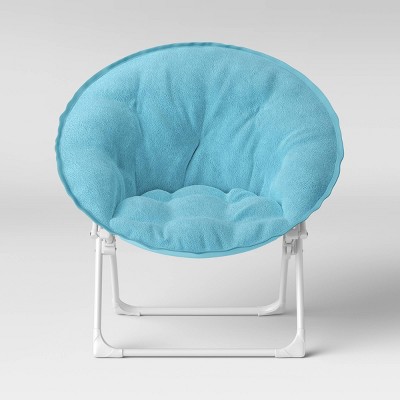 pillowfort fuzzy saucer chair