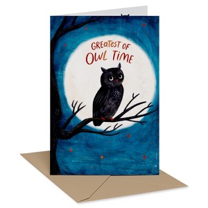 Halloween Card Greatest of Owl Time - 1 of 3