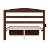 AFI Furnishings Warren Platform Bed F with Foot Drawer AW - 4 of 4