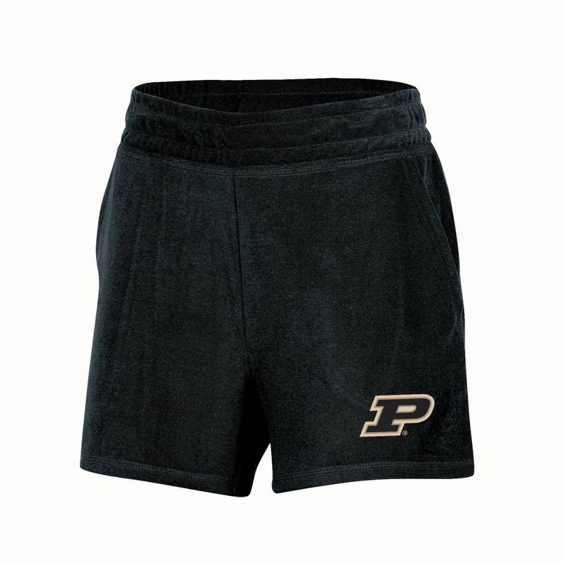 NCAA Purdue Boilermakers Women&#39;s Terry Shorts, 1 of 4