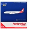 Embraer E190-E2 Commercial Aircraft "Helvetic Airways" (HB-AZC) White with Red Tail 1/400 Diecast Model by GeminiJets - 3 of 3