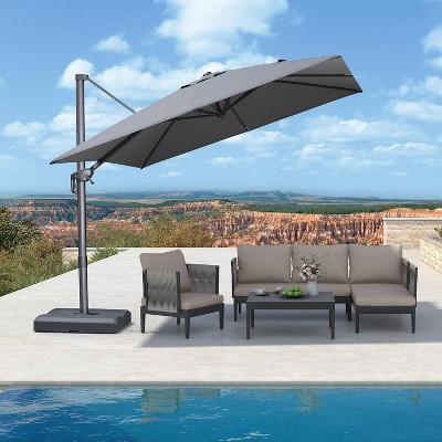 PURPLE LEAF UV Resistant Patio Umbrella Economical Outdoor Umbrella