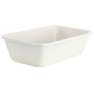 Martha Stewart Everyday Color Bake 9 Inch Rectangular Carbon Steel Loaf Pan in Linen - 1 of 4