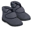 Collections Etc Faux Fur Trimmed Slippers - 3 of 4