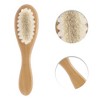 Unique Bargains 1 Pc Men's Comfortable Beard Brush Light Yellow - 3 of 3