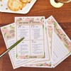 Best Paper Greetings 5 Bridal Shower Games for Engagement, Bridal, Bachelorette, Wedding Party, Entertains 50 Guests - image 2 of 4