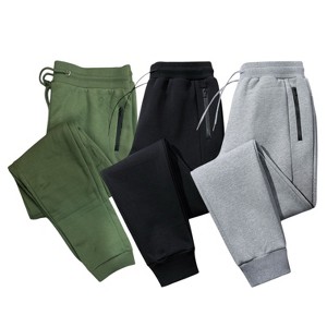 Mens 3 Pack Fleece Joggers Ultra Soft - 1 of 4