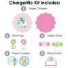 Big Dot of Happiness Whole Llama Fun - Llama Fiesta Baby Shower or Birthday Party Paper Charger & Table Decorations Chargerific Kit for 8 - 3 of 4