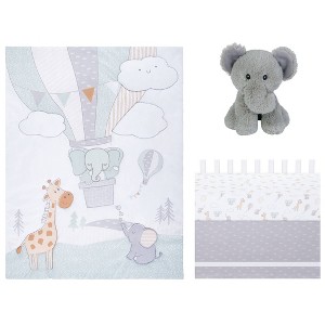 Sammy & Lou Up Up and Away Baby Nursery Crib Bedding Set - 4pc - 1 of 4