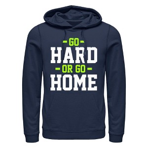 Men's Lost Gods Go Hard or Go Home Pull Over Hoodie - 1 of 4