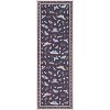 Floral Insect Print Washable Area Rugs for Living Room, Modern Non Slip Low Pile Area Rug - 3 of 4