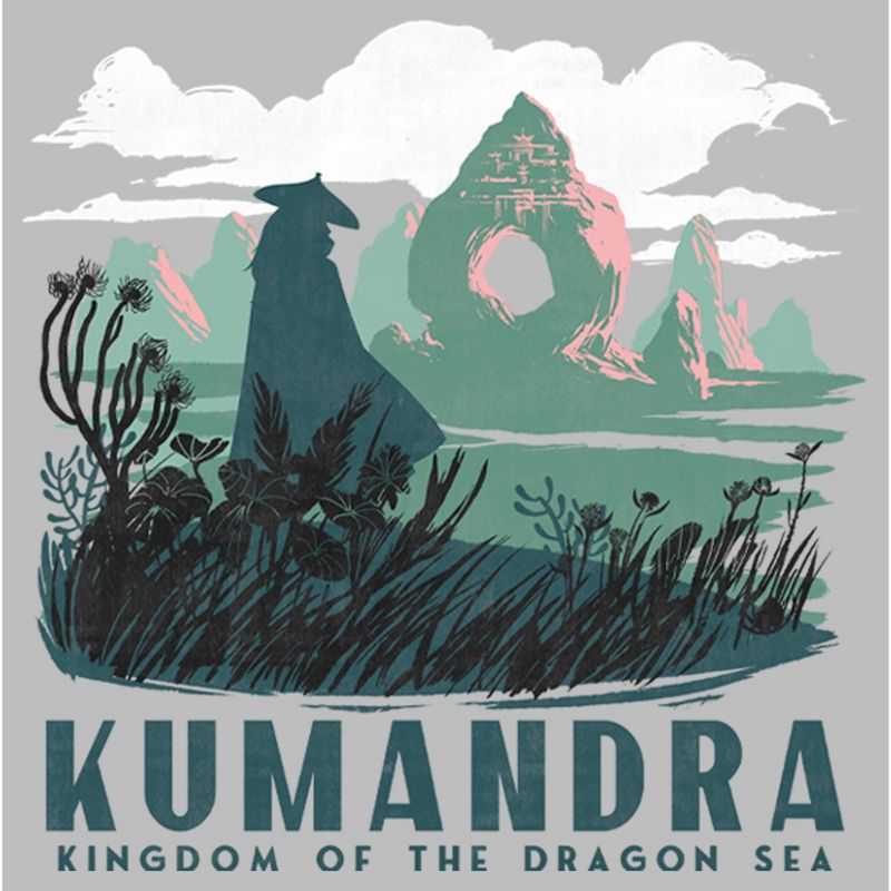 Men's Raya and the Last Dragon Kumandra Kingdom of the Dragon Sea T-Shirt, 2 of 5