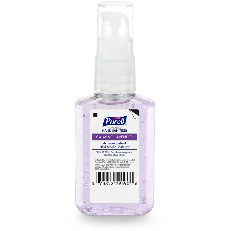 Purell Hand Sanitizer Pump - Lavender - Trial Size - 2oz, 3 of 9