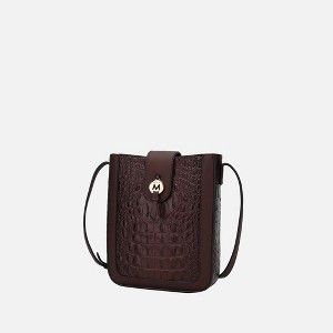 MKF Collection Molly Trendy Vegan Leather Crossbody Bag by Mia K - 1 of 4
