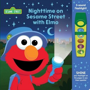 Sesame Street: Nighttime on Sesame Street with Elmo Sound Book - by  Pi Kids (Mixed Media Product) - 1 of 1