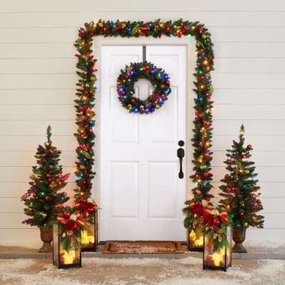 BrylaneHome 6 Piece Pre-Lit Hollis Collection