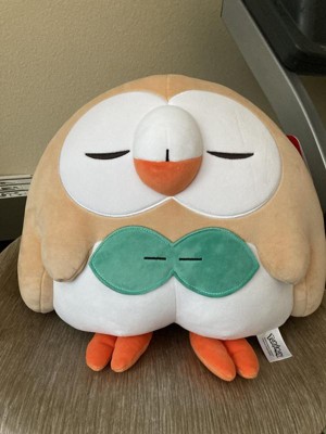 sleeping rowlet plush