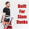 RAMGOAL Adjustable Indoor Mini Basketball Hoop and Ball, Wall-Mounted, Durable Breakaway Rim - 3 of 4