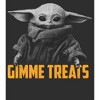 Women's Star Wars: The Mandalorian Halloween Grogu Gimme Treats Racerback Tank Top - 2 of 4