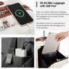 Kumasinova Front Opening 20" Luggage with Travel Bag,ABS Hardshell Carry-On Suitcase with USB Port&Cup Holder,Airline Approved&Lightweight - 4 of 4