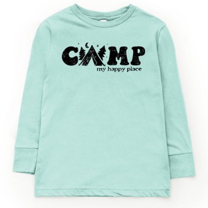 The Juniper Shop Camp My Happy Place Youth Long Sleeve Tee - 1 of 4