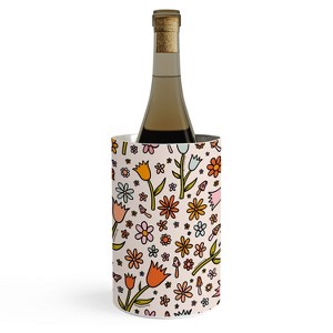 Doodle By Meg Tulip Print Wine Chiller - Deny Designs - 1 of 2