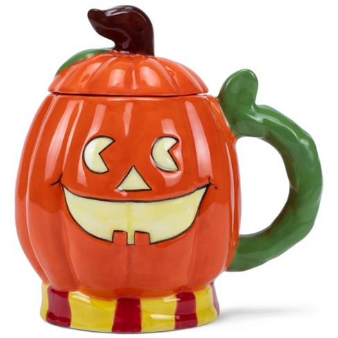 Mug Shotz outlet Pumpkin Teacups Set of 2 VHTF