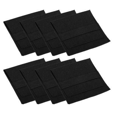 Unique Bargains Portable Soft Lightweight Travel Jewelry Pouches with Band 8 Pcs