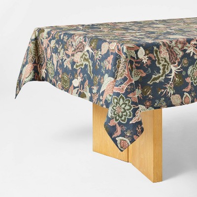 104"x60" Floral Tablecloth - Threshold™ designed with Studio McGee