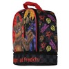 Five Nights At Freddy's Let's Eat Dual Compartment Insulated Soft Lunch Bag Tote Bag Black - 3 of 4