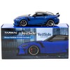 Nissan VeilSide FFZ400 Fairlady Z RHD Blue Metallic with Black Top "Global64" Series 1/64 Diecast Model by Tarmac Works - 4 of 4