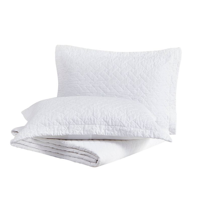 Solid Quilt & Sham Set White - Tommy Bahama, 5 of 21