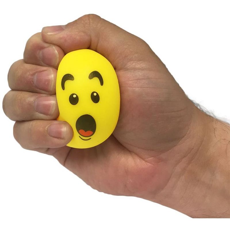 Big Mo's Toys Emoji Stress Balls - 4 Pack, 3 of 5