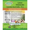 Larissa Veronica Lemon Cheesecake Colombian Decaf Coffee (Gourmet, Naturally Flavored, Whole Coffee Beans) (16 oz, ZIN: 564091) - 2 of 4