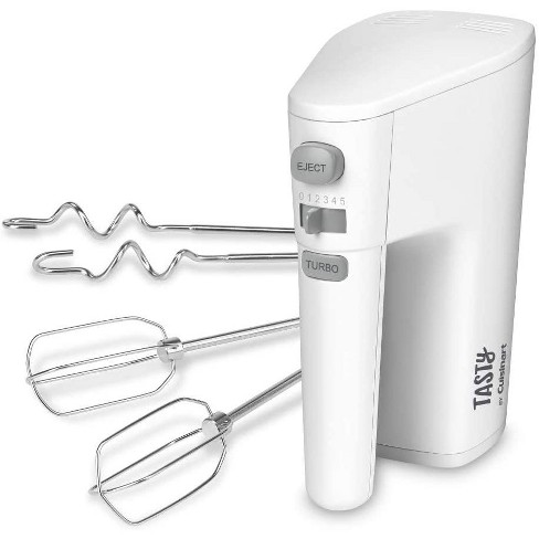 Cuisinart HM-90S Power Advantage Plus 9-Speed Handheld Mixer with Storage  Case, White 