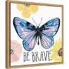 Amanti Art Beautiful Butterfly IV by Sara Zieve Miller Canvas Wall Art Print Framed 16-in. x 16-in. - 3 of 4