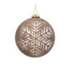 Melrose Bronze Glass Ball Ornament (Set of 4) - 3 of 4