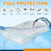 Aoibox Full Size Mattress Bags for Moving and Storage Waterproof Plastic Mattress Protector Cover Clear 2 Pack 54x100x14 - 4 of 4