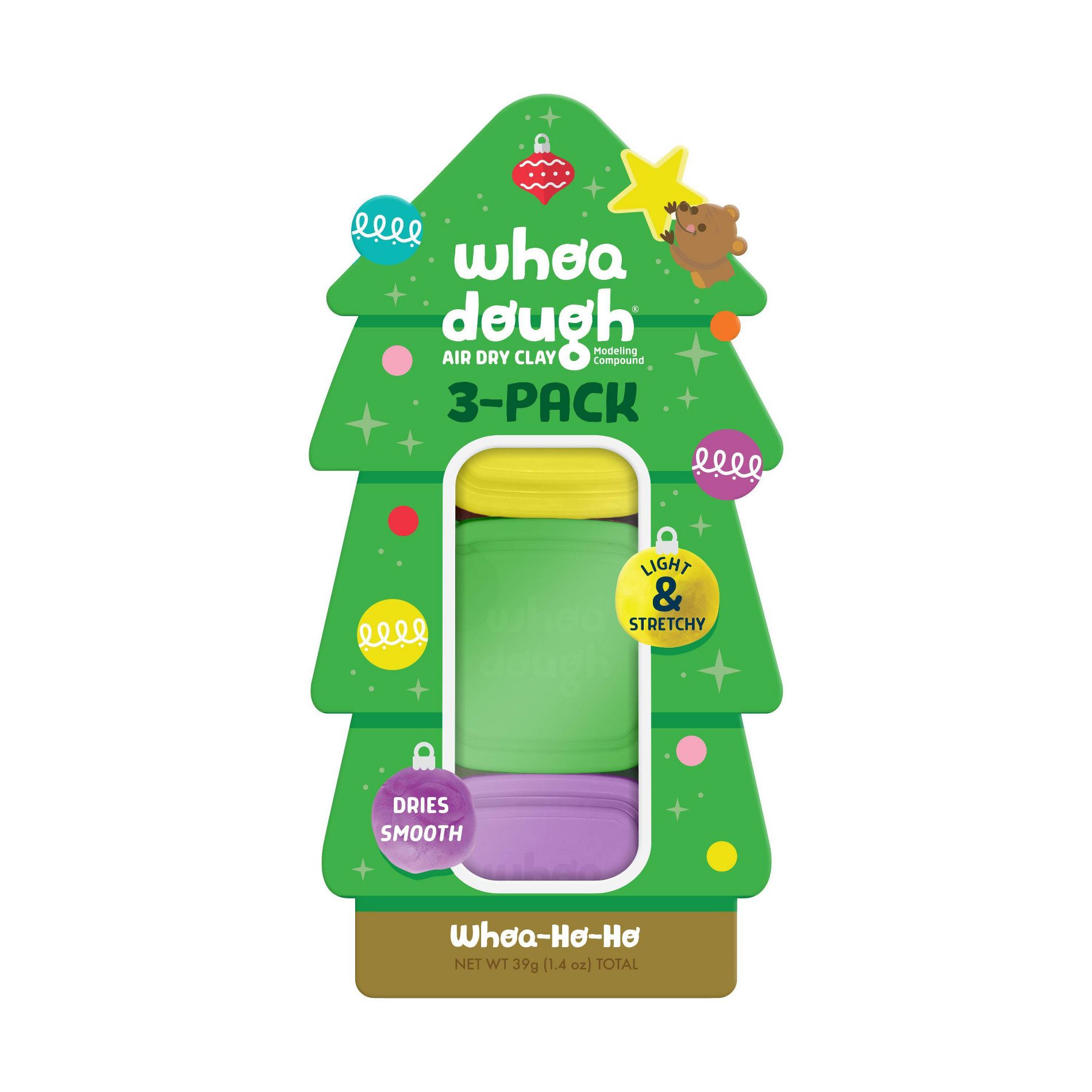 Chuckle & Roar Whoa Dough Tree - 3pk