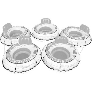 Bradley 5 Pack Heavy Duty River Tube Cover Only; Made in USA; Compatible with Intex River Run 53" tube - 1 of 4