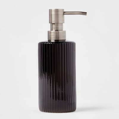 Glass Soap Pump Black - Threshold™