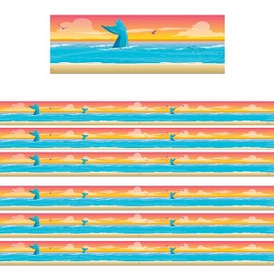 Eureka® Seas the Day Horizon Extra Wide Die-Cut Deco Trim®, 37 Feet Per Pack, 6 Packs - 1 of 4