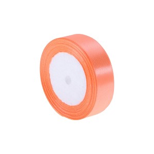 Unique Bargains Ribbons for Crafts Satin Multipurpose for Gift Wedding & Hair Accessories Polyester 866.14"x0.98" 1Pcs - 1 of 4