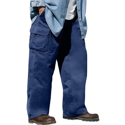 Boulder Creek by KingSize Men's Big & Tall Renegade Side-Elastic Waist Cargo Pants