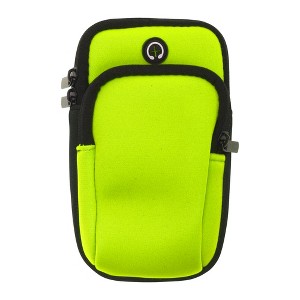 Unique Bargains Portable Phone Holder Arm Bands with Zipper 1 Pc - 1 of 4