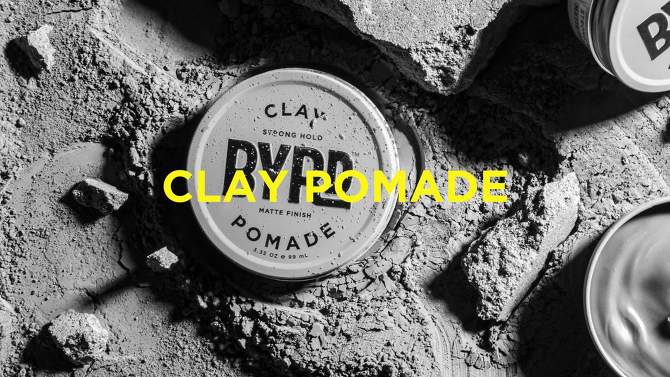 BYRD Hairdo Products Clay Pomade - 3.35oz, 2 of 9, play video